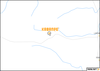 map of Kabanpe