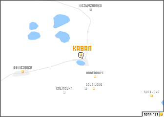 map of Kaban\