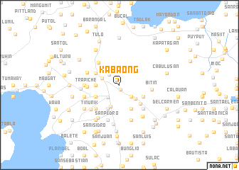 map of Kabaong