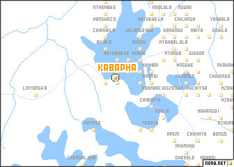 map of Kabapha