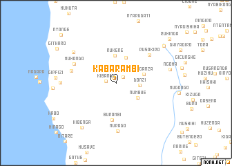 map of Kabarambi