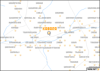 map of Kabara