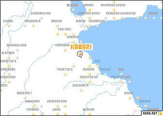 map of Kabari