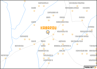 map of Kabarou