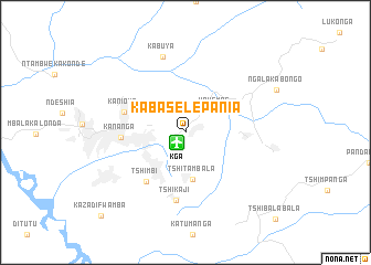 map of Kabasele-Pania
