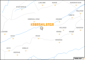 map of Kabashilenga