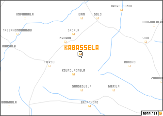 map of Kabasséla