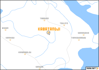 map of Kabatandji