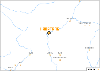 map of Kabatang