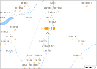 map of Kabata