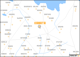 map of Kabata