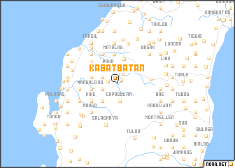 map of Kabatbatan