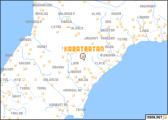 map of Kabatbatan