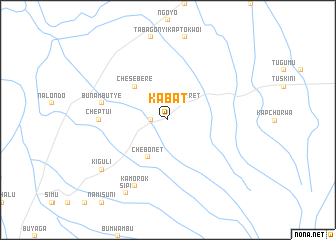 map of Kabat