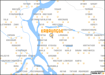 map of Kabaungde