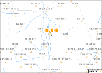 map of Kabawa