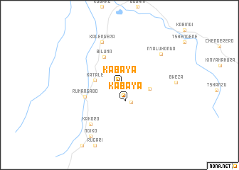 map of Kabaya