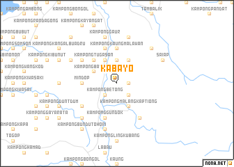 map of Kabayo