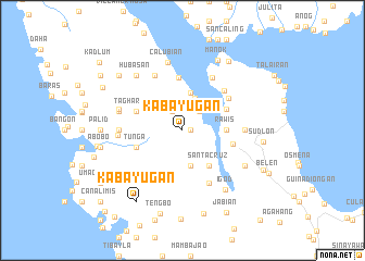 map of Kabayugan