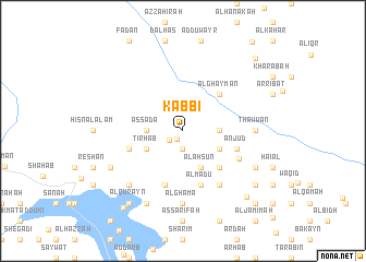 map of Kabbī