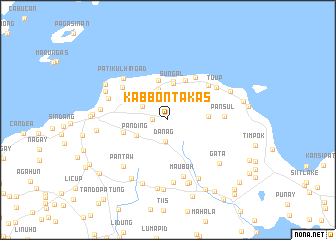 map of Kabbon-Takas