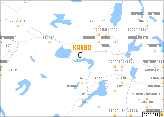 map of Kabbo