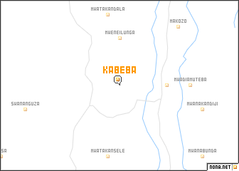 map of Kabeba