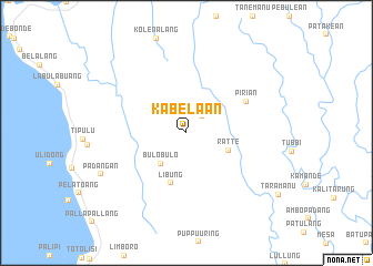 map of Kabelaan