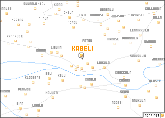 map of Kabeli