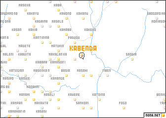 map of Kabenda