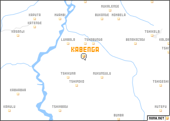 map of Kabenga
