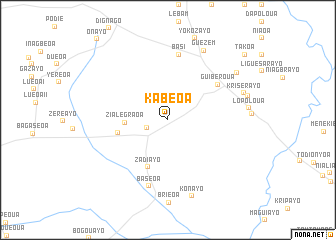 map of Kabéoa