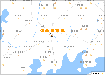 map of Kaberamaido