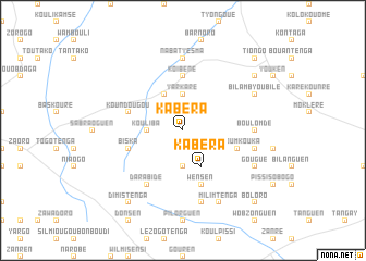 map of Kabéra