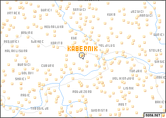 map of Kabernik