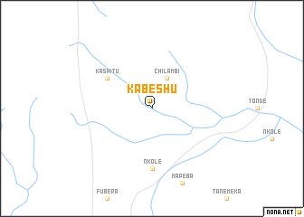 map of Kabeshu