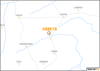 map of Kabeya