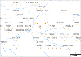 map of Kabeza