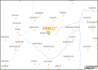 map of Kabezi