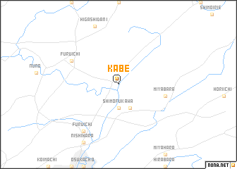 map of Kabe