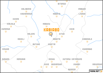 map of Kabiabo