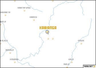 map of Kabianga