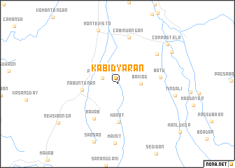 map of Kabidyaran