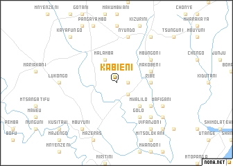 map of Kabieni