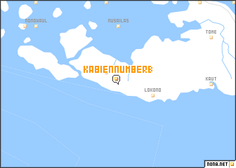 map of Kabien Number 1