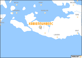 map of Kabien Number 2