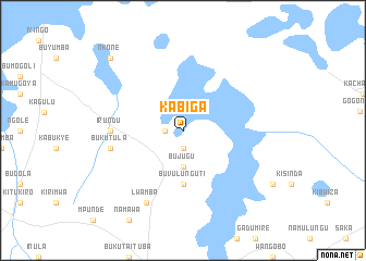 map of Kabiga