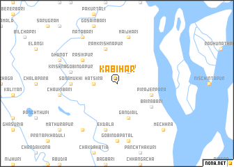 map of Kabihār