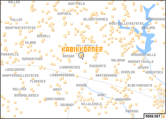 map of Kabik Korner