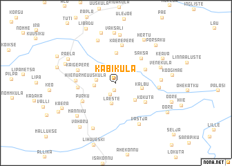 map of Käbiküla